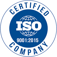 ISO 9001:2015 cetificate